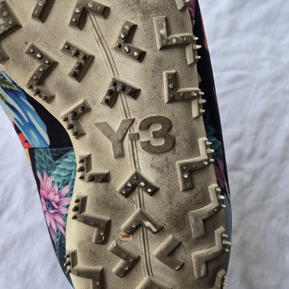 adidas Y-3 Makura "Floral" GX1086 Yohi Yamamoto Spiked Mens' Size 8 - Picture 10 of 10